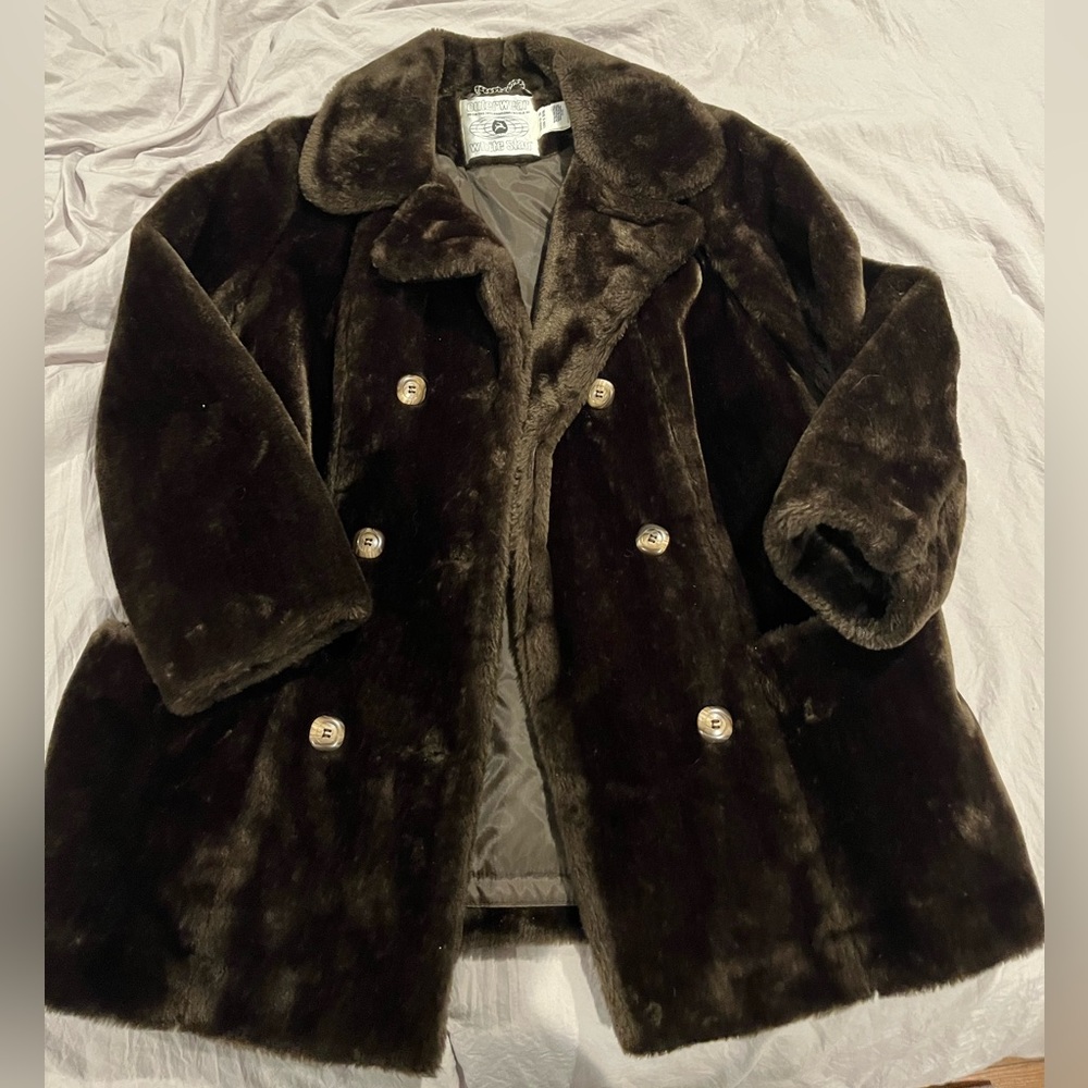 White Stag Fur Coat